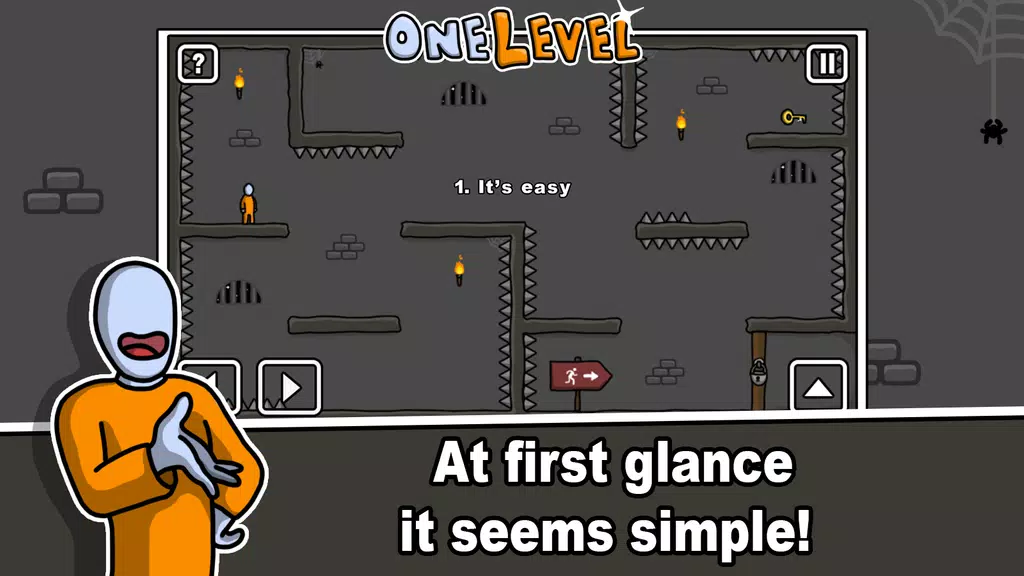 One Level: Stickman Jailbreak Screenshot 1 