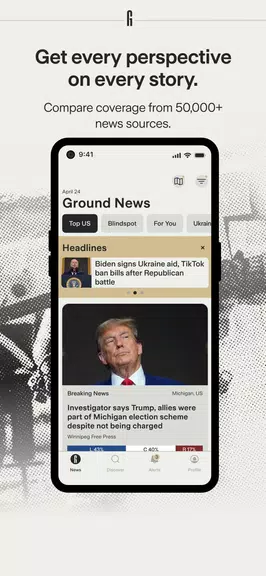 Ground News Screenshot 1