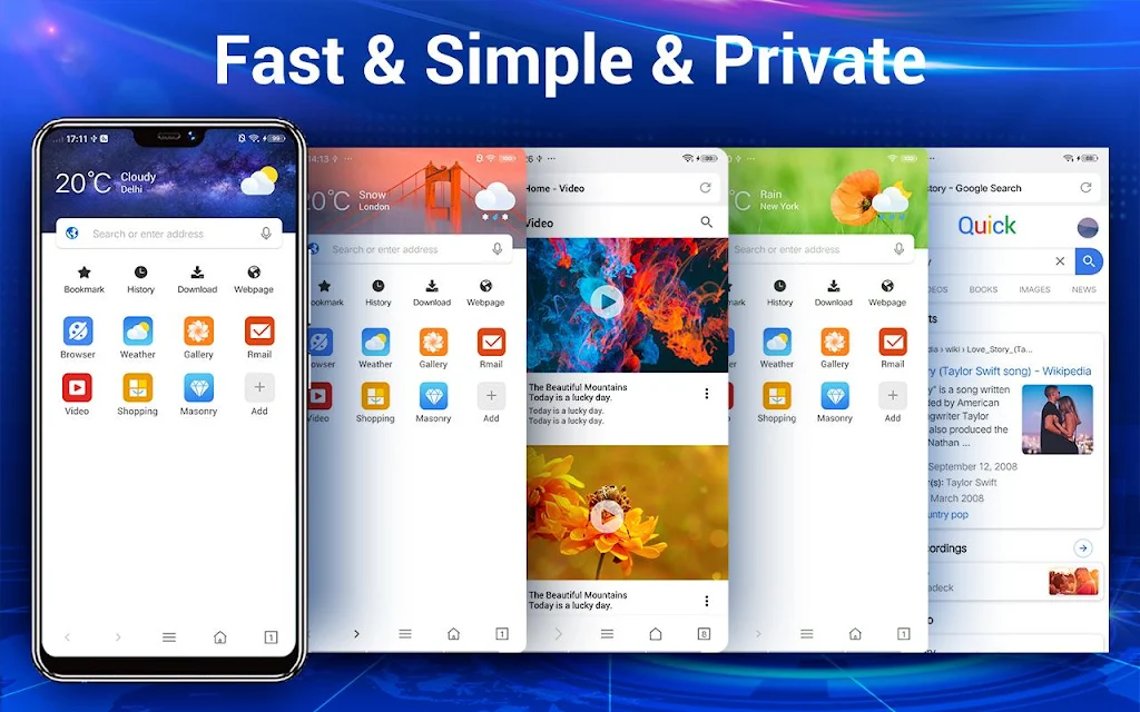 Web Browser & Web Explorer Screenshot 1