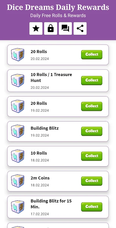 Dice Dreams Daily Rewards Screenshot 2 