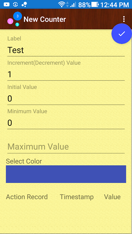 Floating Counter Screenshot 1