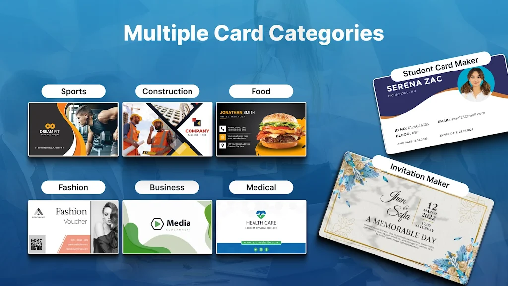 Business Card Maker & Creator Screenshot 2