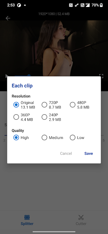 Video Splitter & Trim Videos Screenshot 3 