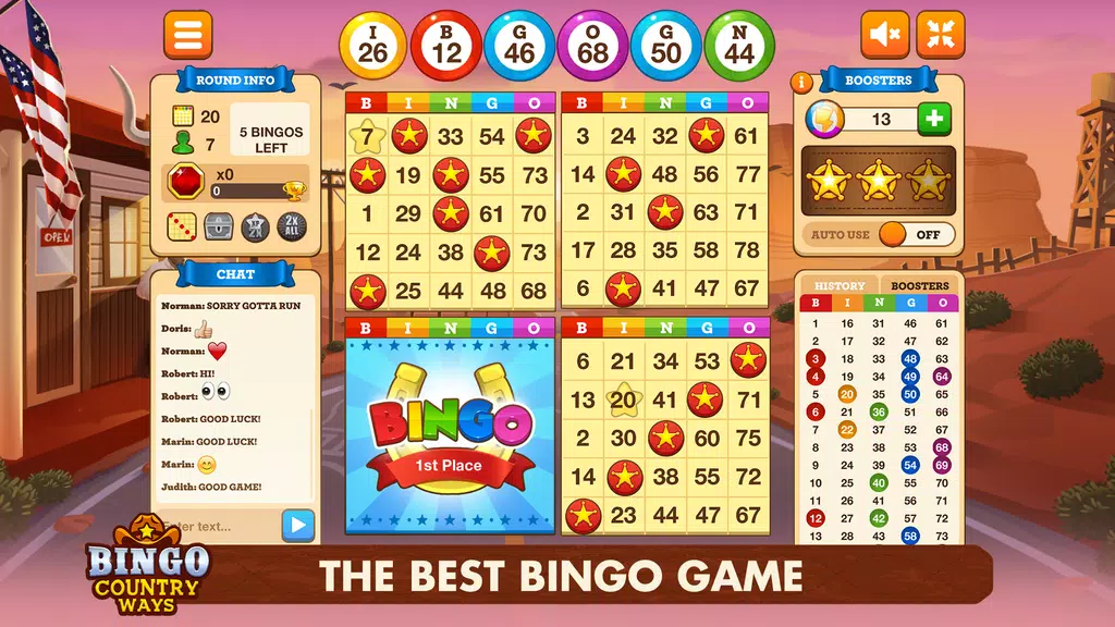 Bingo Country Ways: Live Bingo Screenshot 2