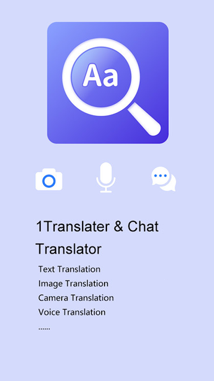1 Translate & Chat Translator Screenshot 1