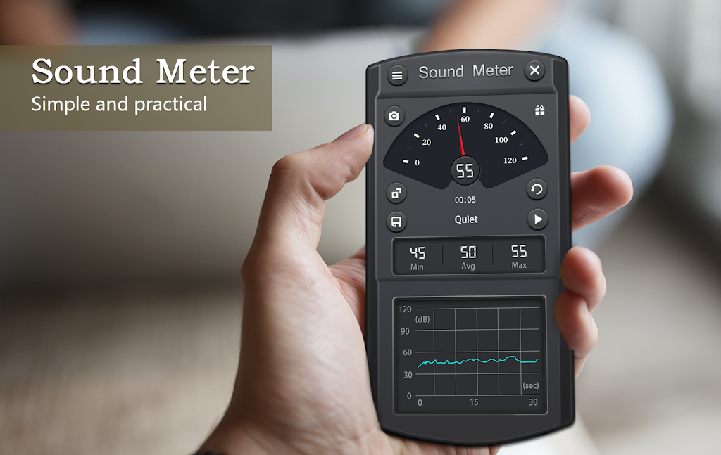 Sound Meter - Decibel Meter Screenshot 1 