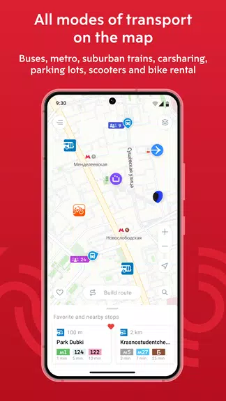Moscow transport Screenshot 2