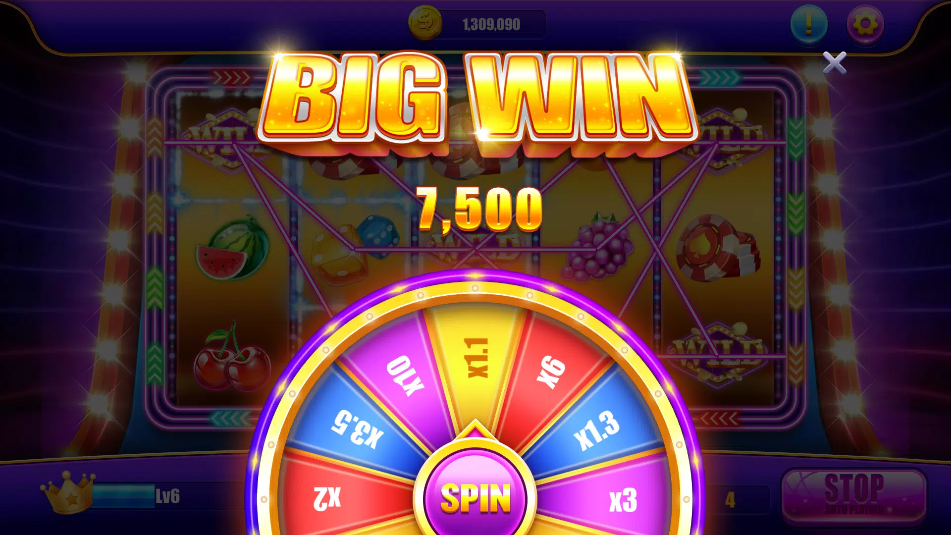Casino Slot The Money Game Screenshot 2 
