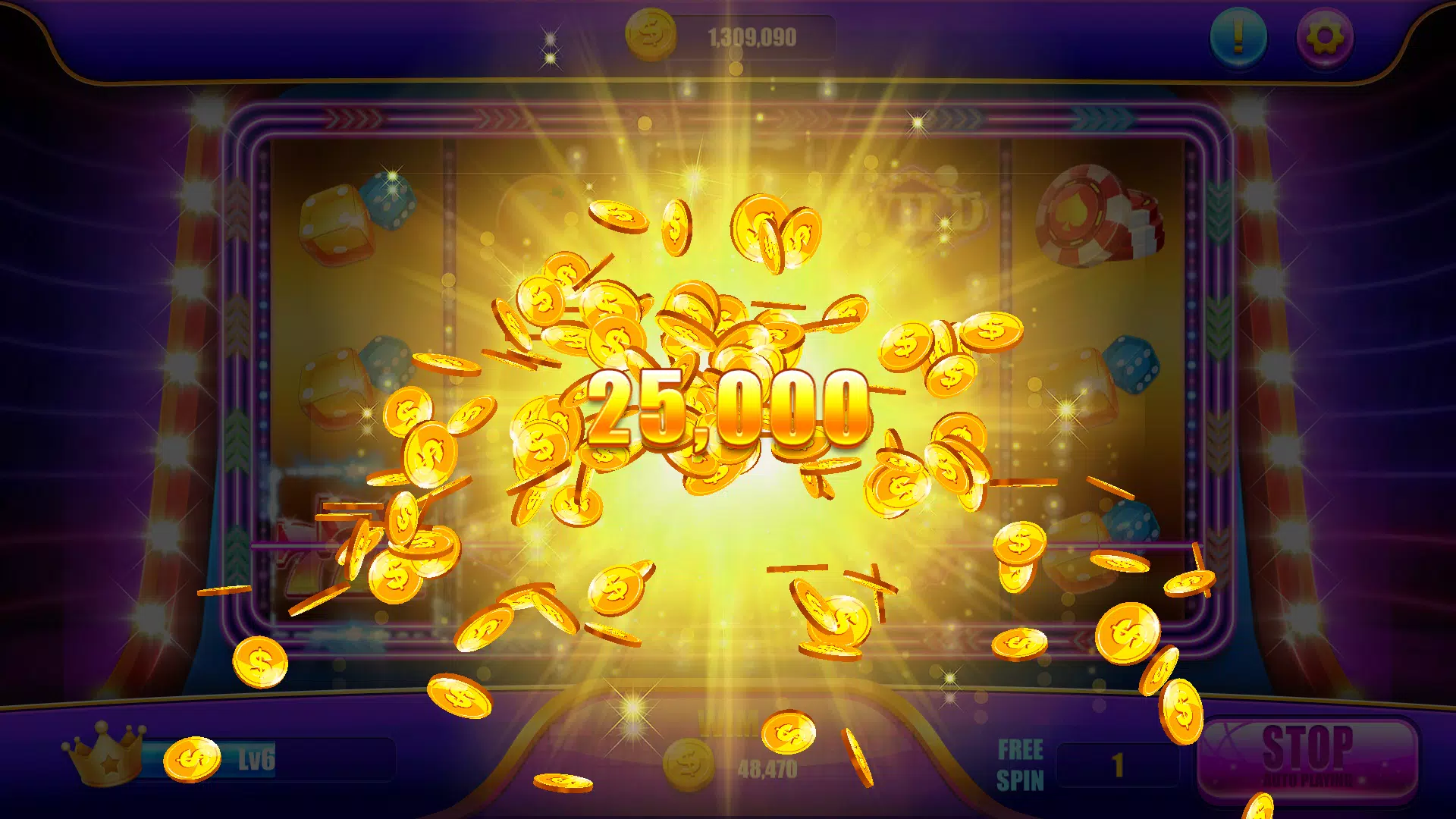Casino Slot The Money Game Screenshot 1 