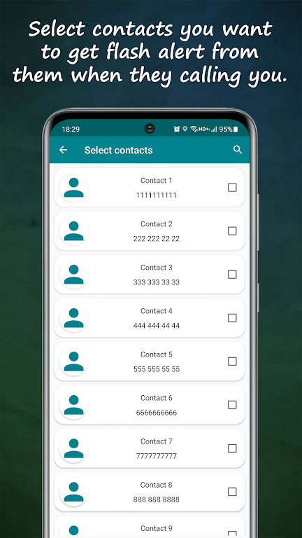Flash alert call, notification Screenshot 4