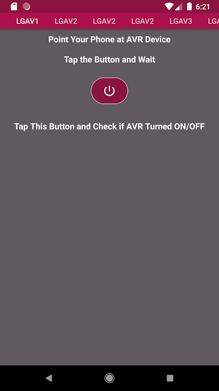 Universal AVR Remote Control Screenshot 3
