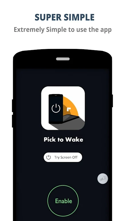 Pick to Wake - Screen On & Off Screenshot 2