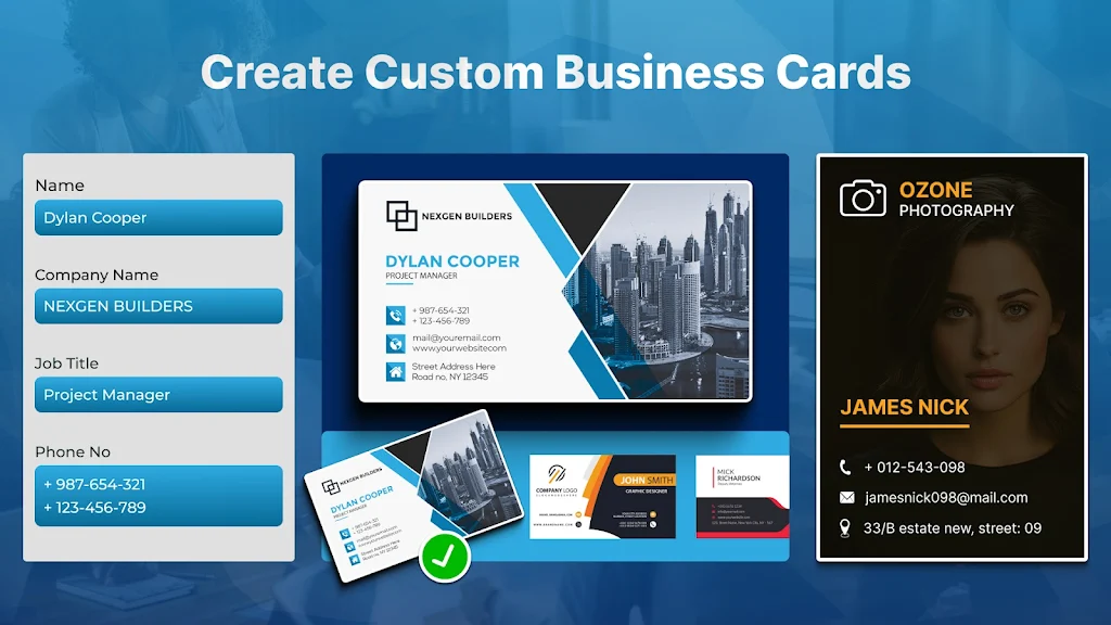 Business Card Maker & Creator Screenshot 3