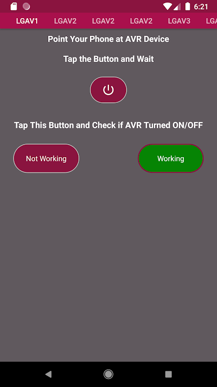 Universal AVR Remote Control Screenshot 4