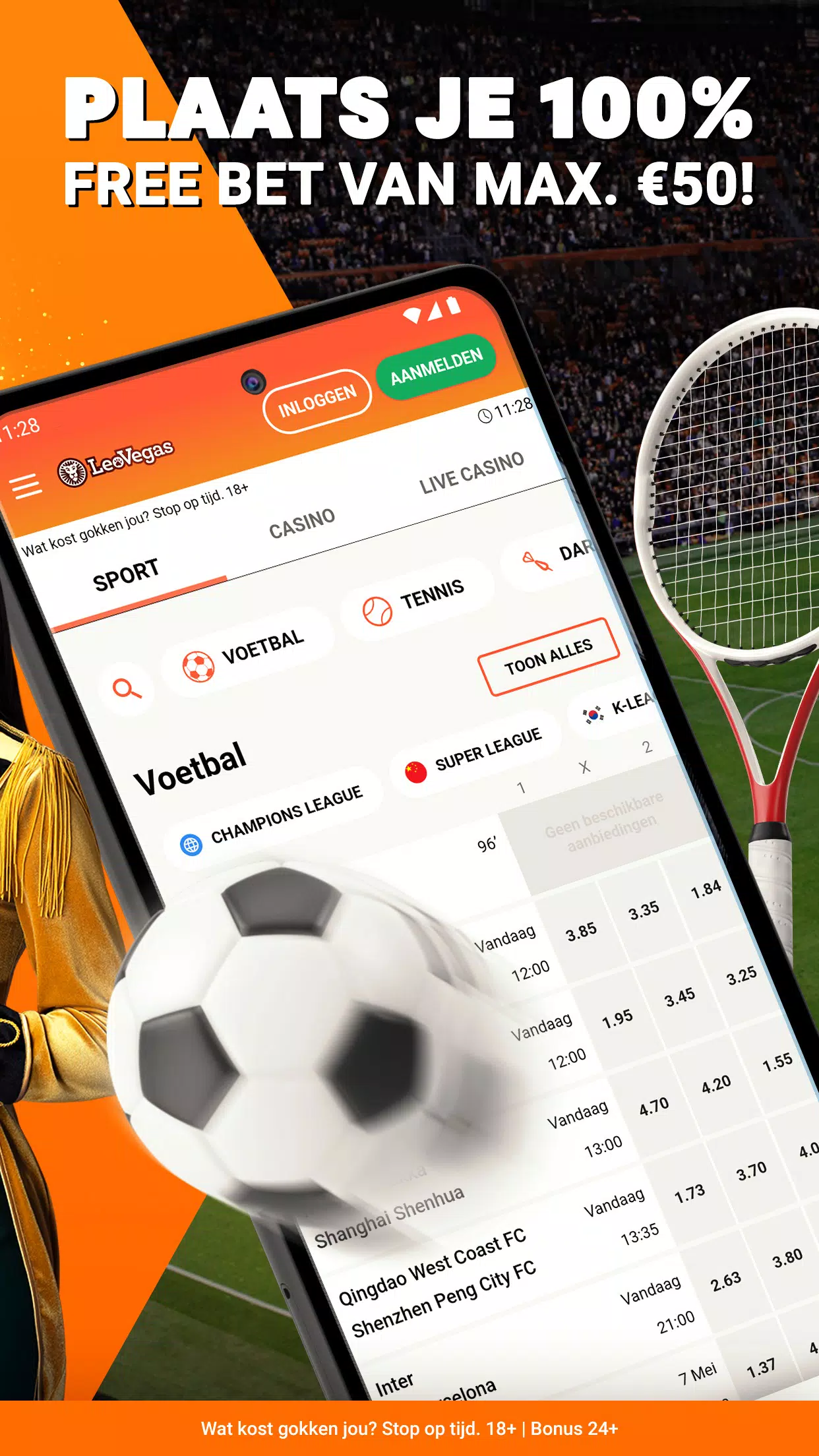 LeoVegas NL Casino & Sport Screenshot 2