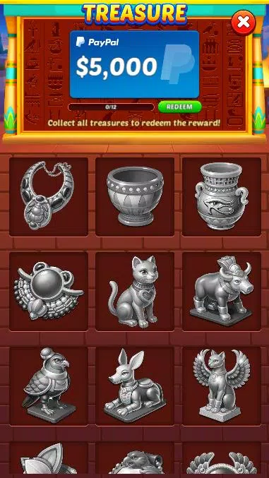 Pharaoh's Treasure Slots Screenshot 1