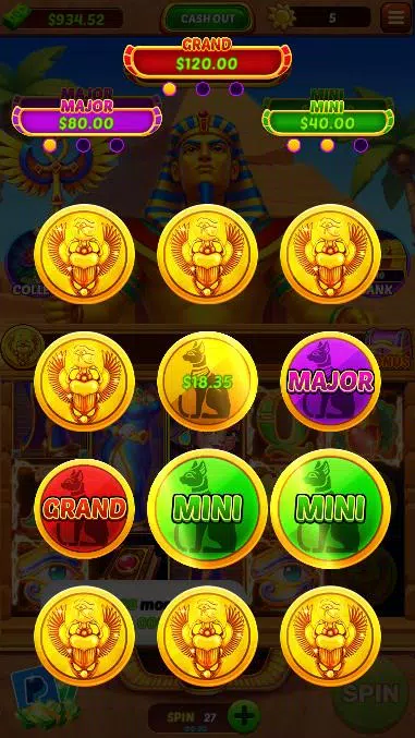 Pharaoh's Treasure Slots Screenshot 4