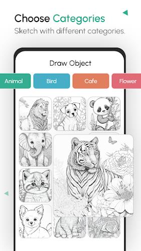 AI Drawing : Trace & Sketch Screenshot 2