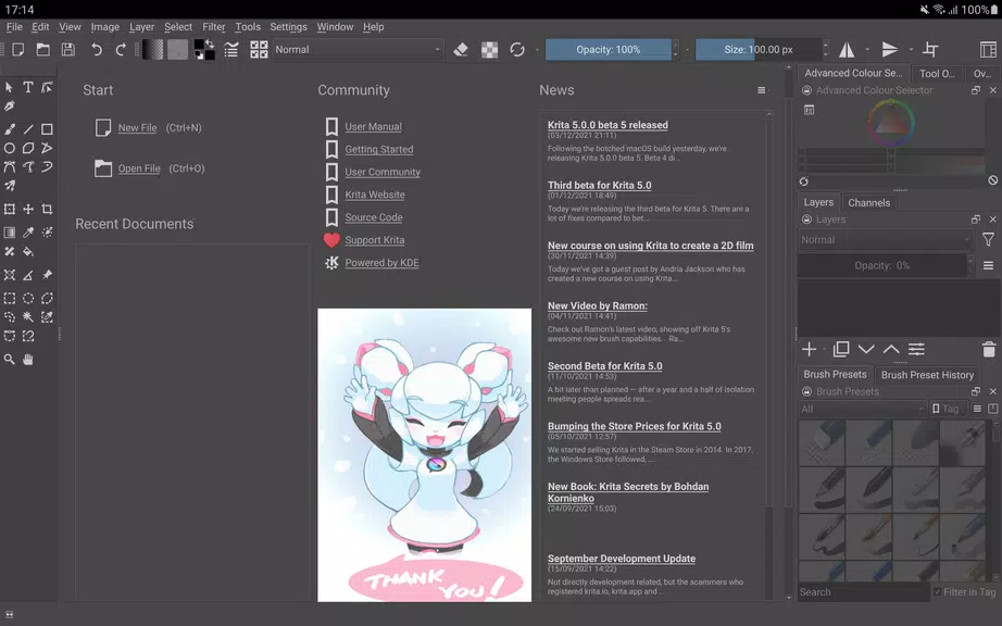 Krita Screenshot 2