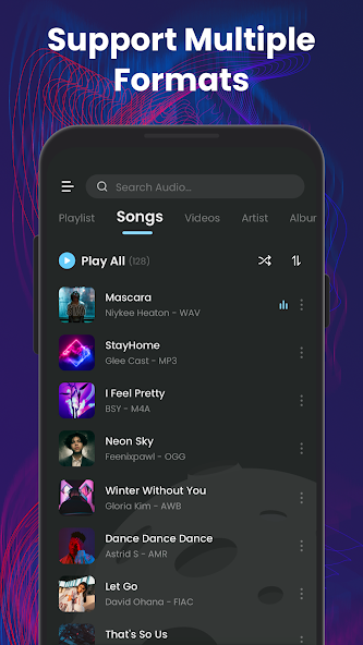Offline Music Player: Play MP3 Screenshot 1 
