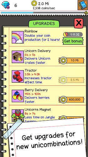 Unicorn Evolution: Idle Catch Screenshot 4 