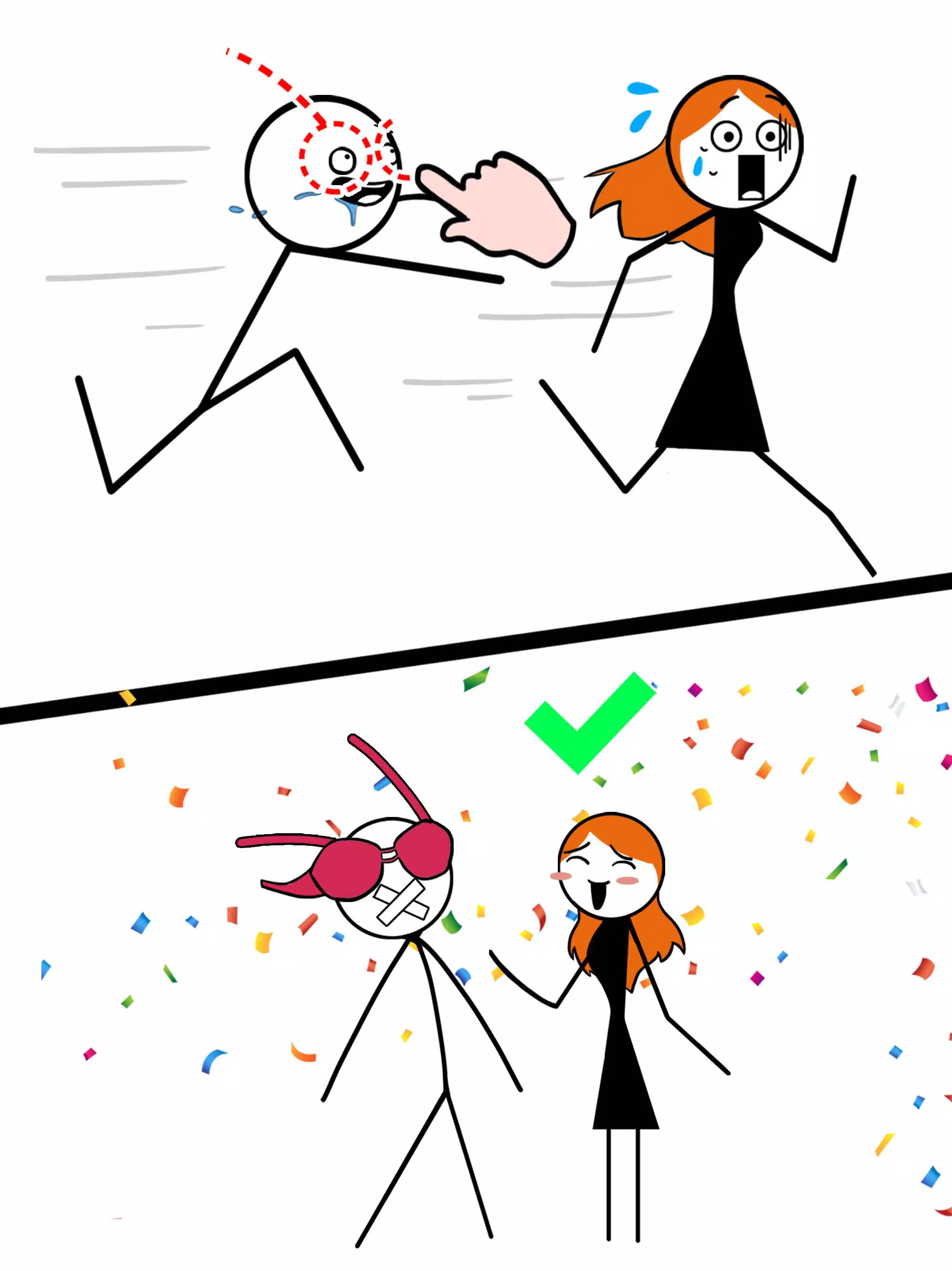 Stickman Puzzle Screenshot 7 