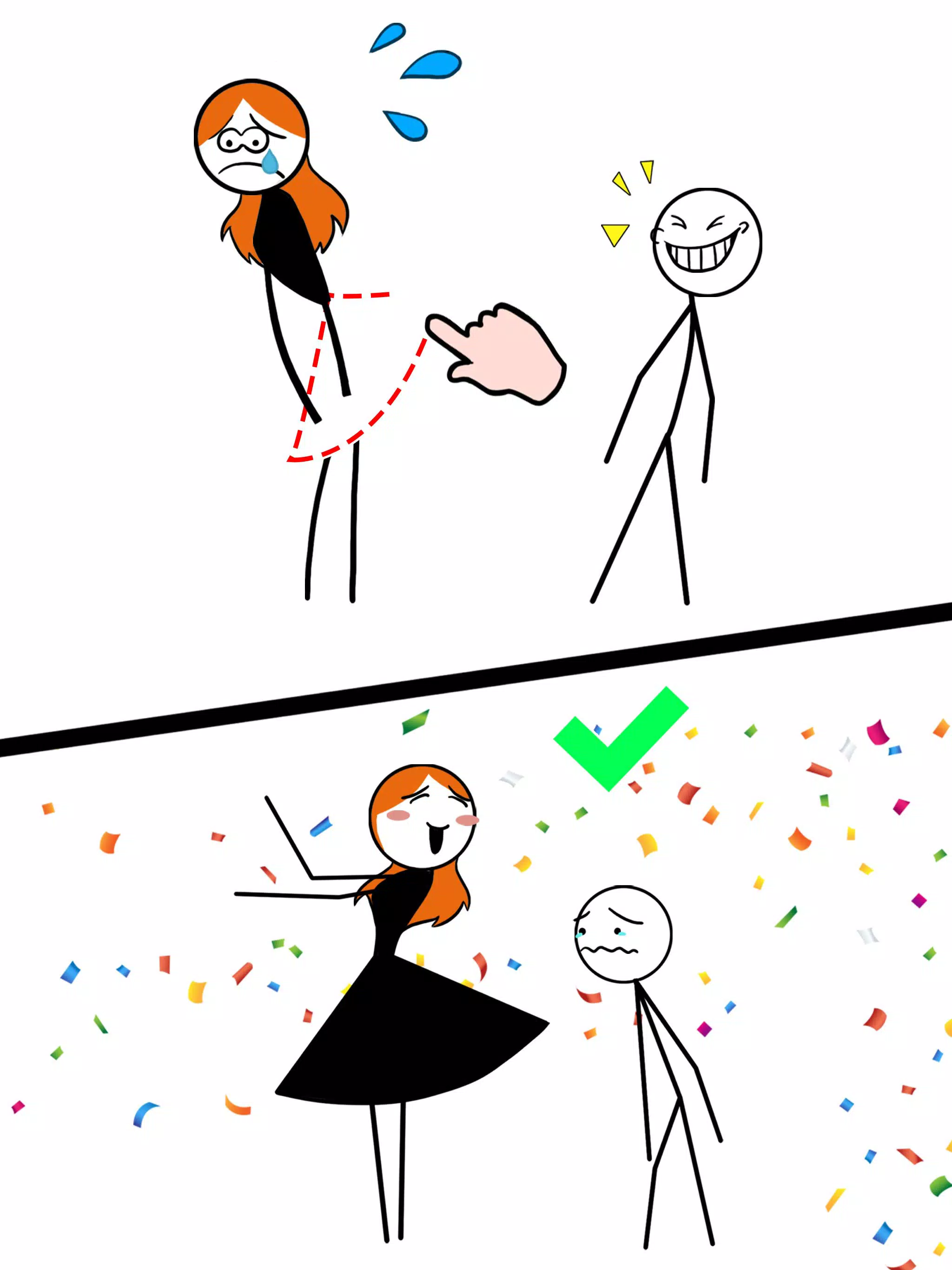 Stickman Puzzle Screenshot 5 