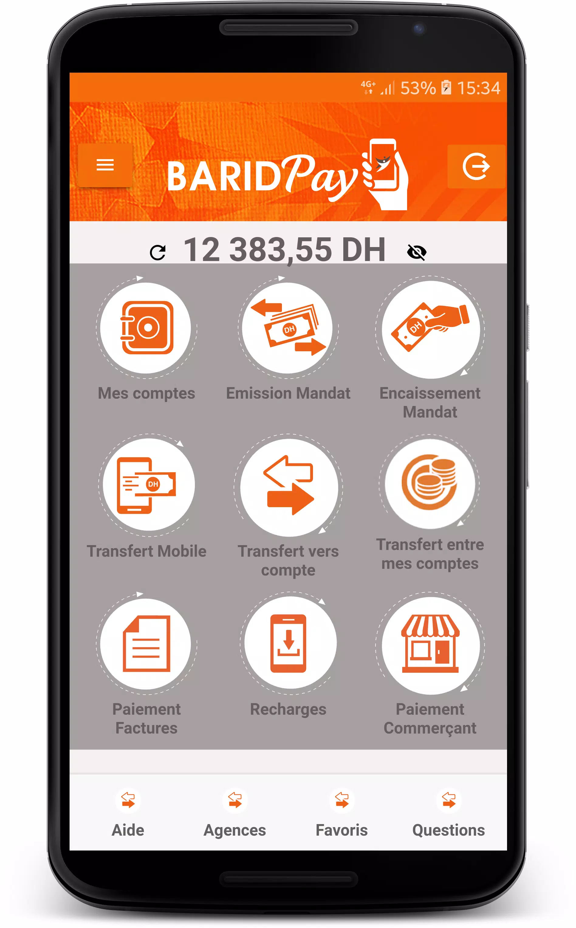 Barid Pay Screenshot 1 