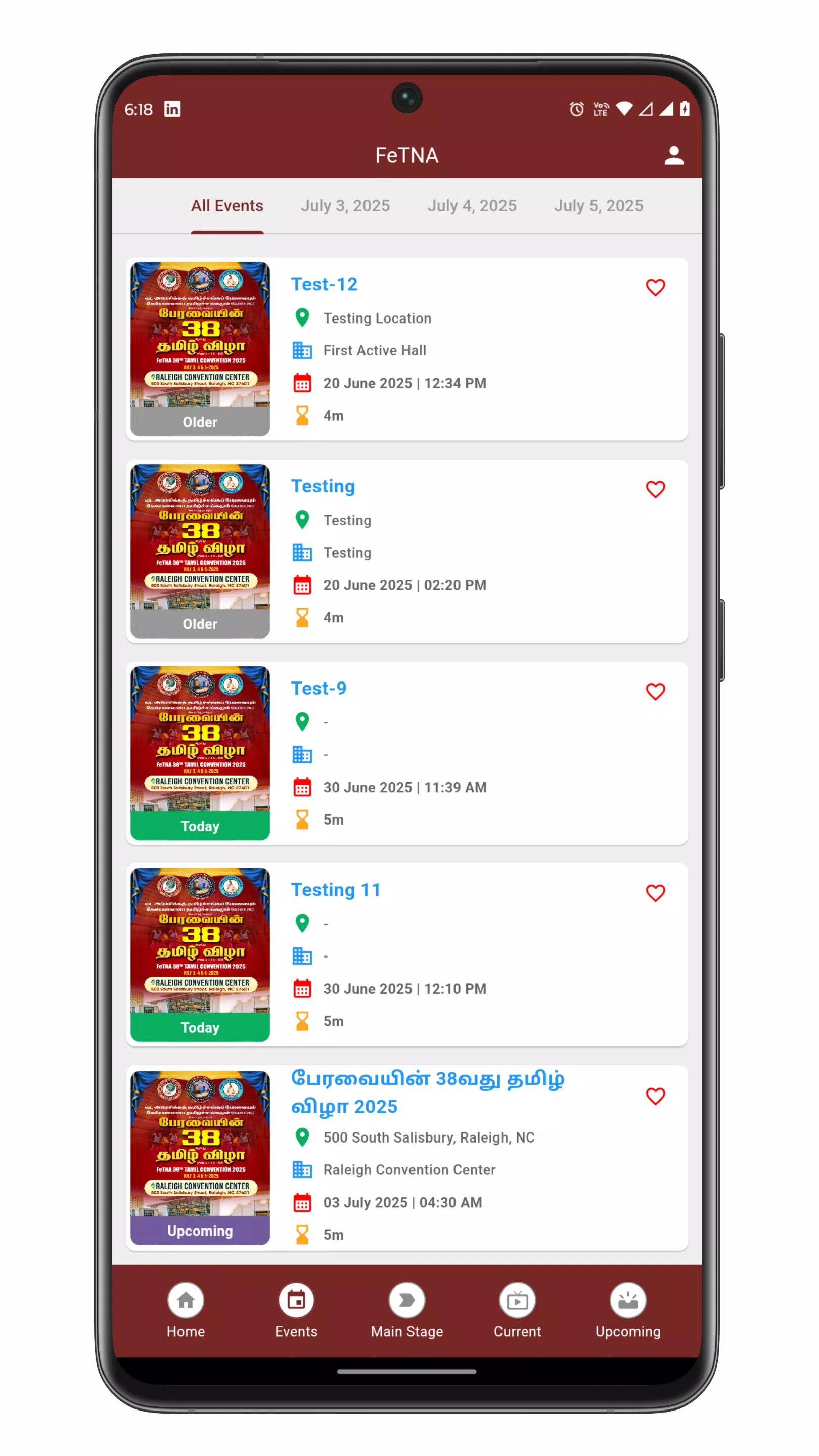 FeTNA Convention Screenshot 2 