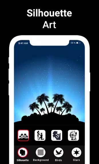 Silhouette art maker Screenshot 1 