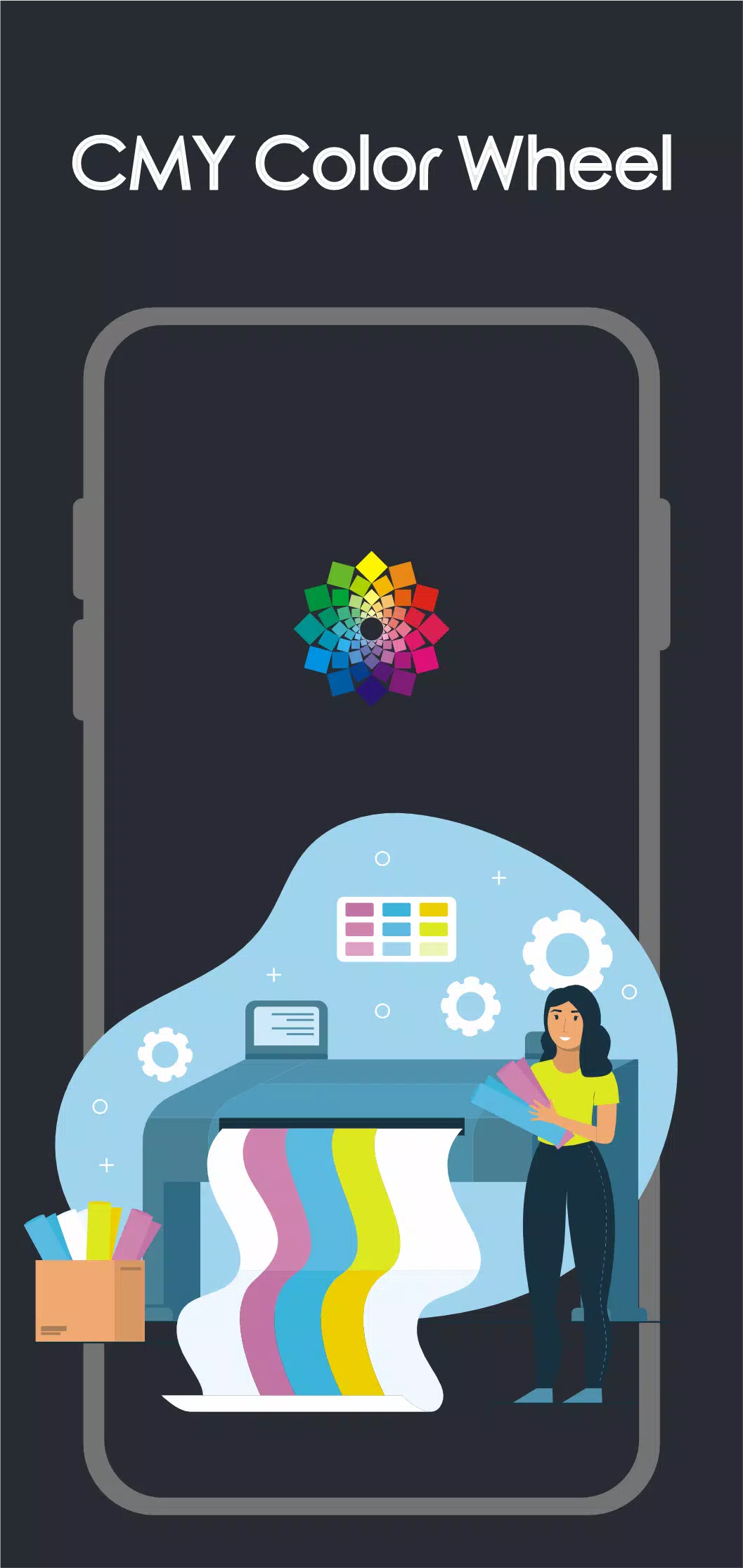 CMY Color Wheel Screenshot 1