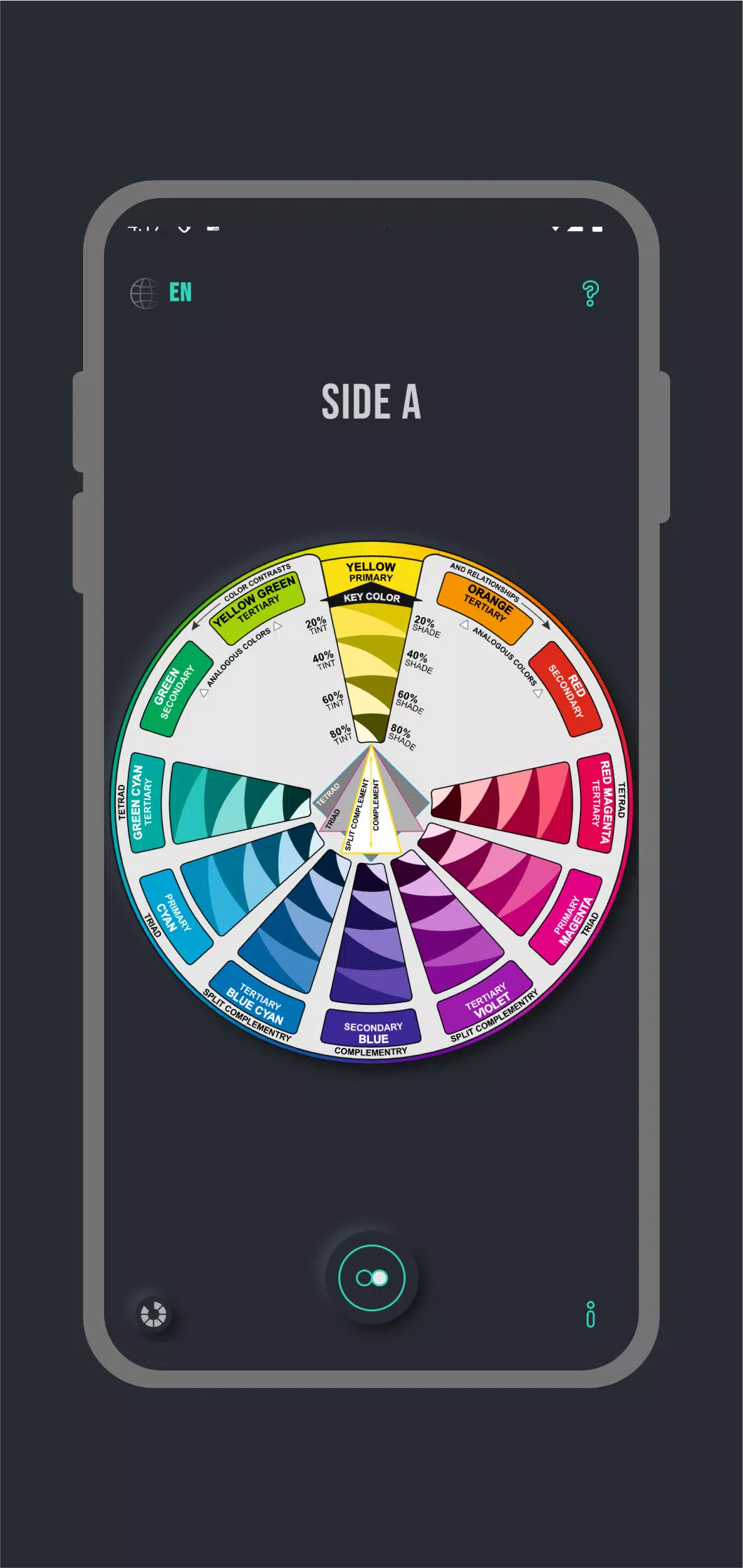 CMY Color Wheel Screenshot 3