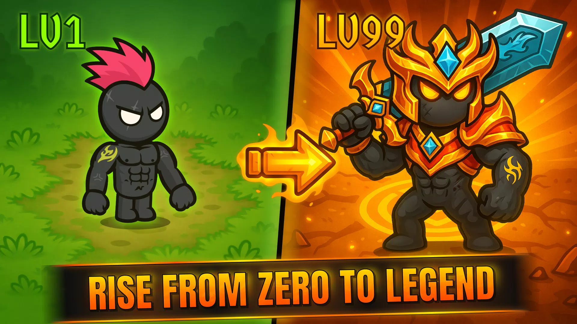 Stickman Slayer: Hell Swarm Screenshot 6