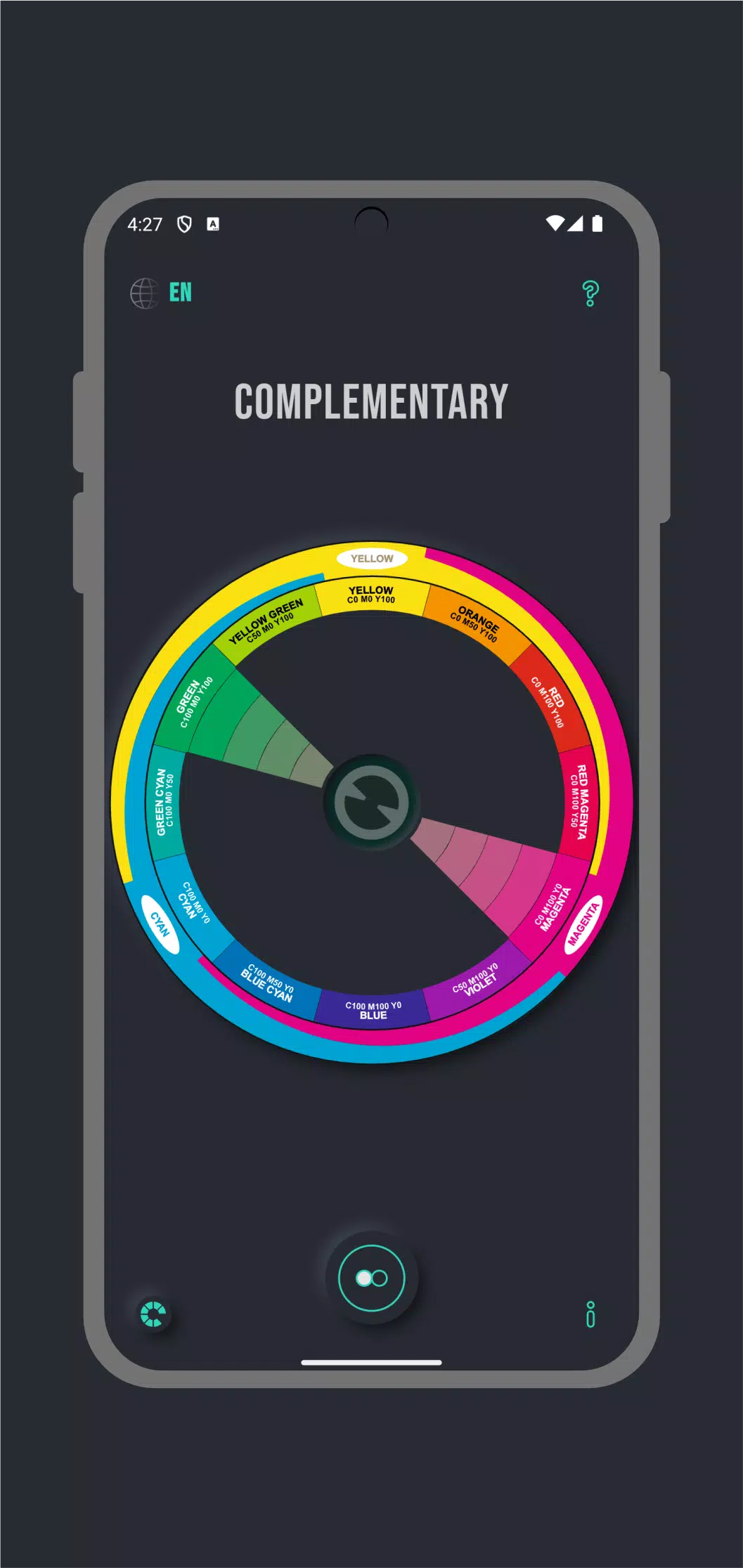 CMY Color Wheel Screenshot 7