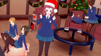 English Christmas : Girls und Panzer der Panzussy V2 Screenshot 1