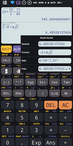 Calculator 991 (CalcES) Screenshot 4