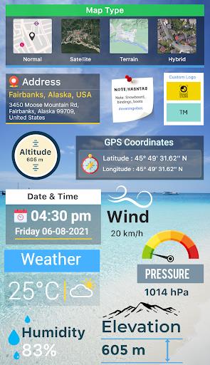 GPS Map Camera Screenshot 9