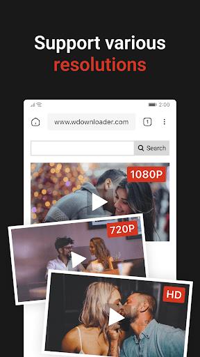 W Video Downloader & Player (WDownloader) Screenshot 3