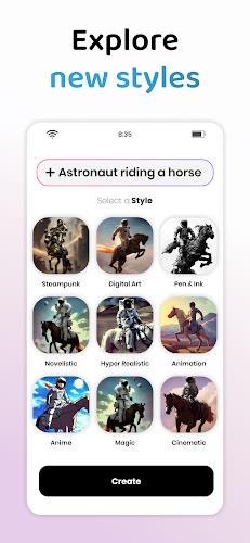 Wonder - AI Art Generator Screenshot 4