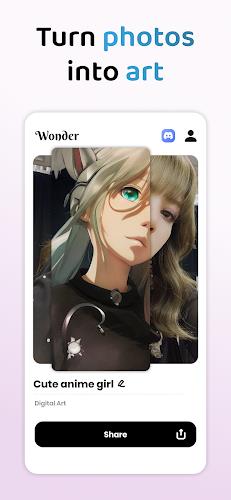 Wonder - AI Art Generator Screenshot 8
