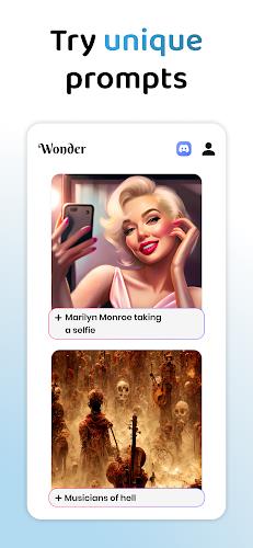 Wonder - AI Art Generator Screenshot 15