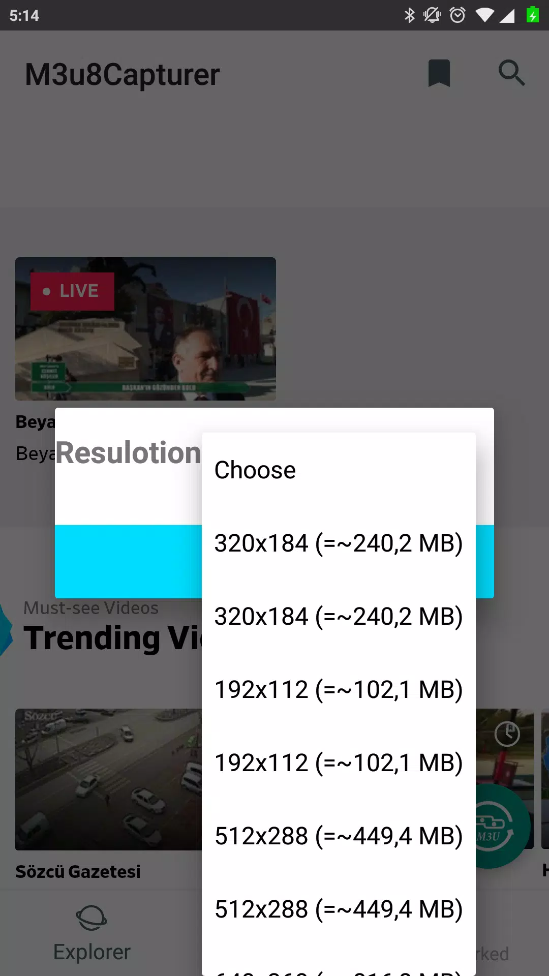 M3u8Capturer Screenshot 3 