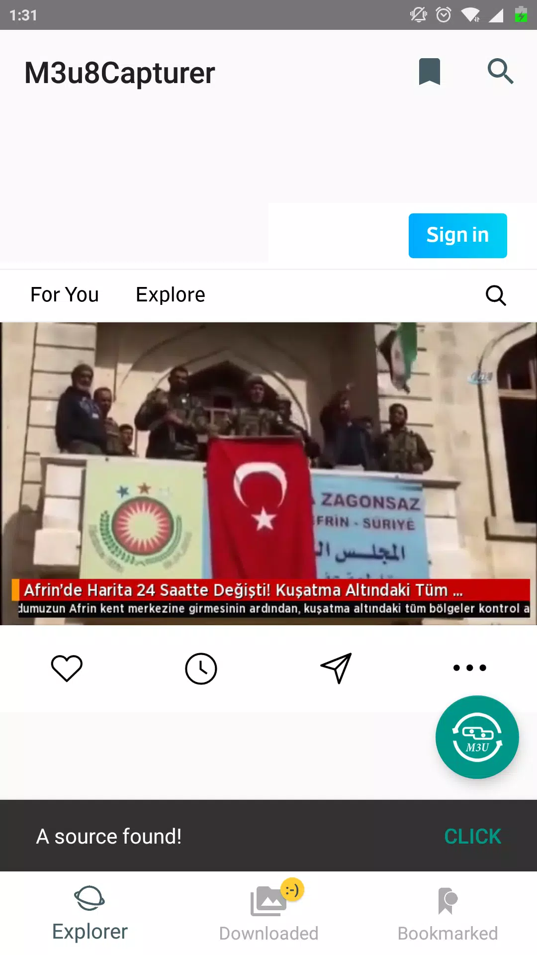 M3u8Capturer Screenshot 1 