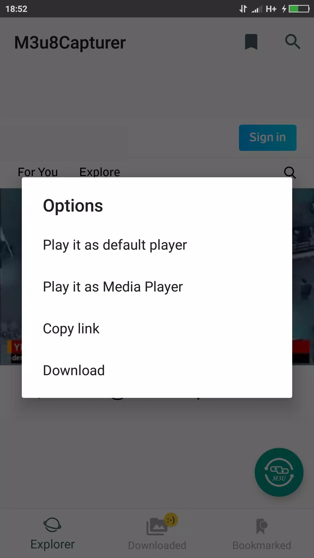 M3u8Capturer Screenshot 2 