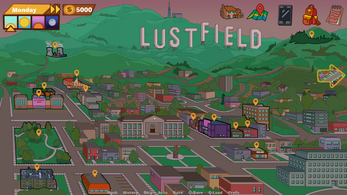 The Simpsons Lusfield Screenshot 1