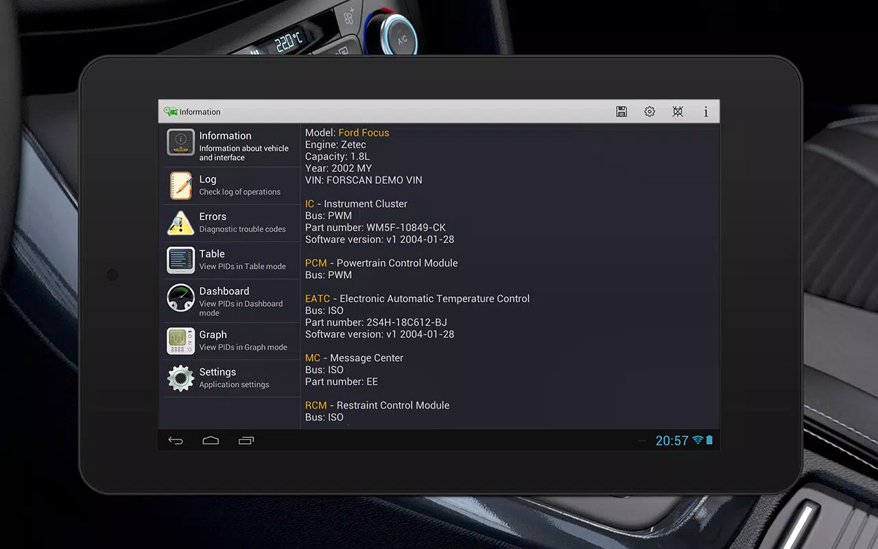 FORScan Lite Screenshot 7 