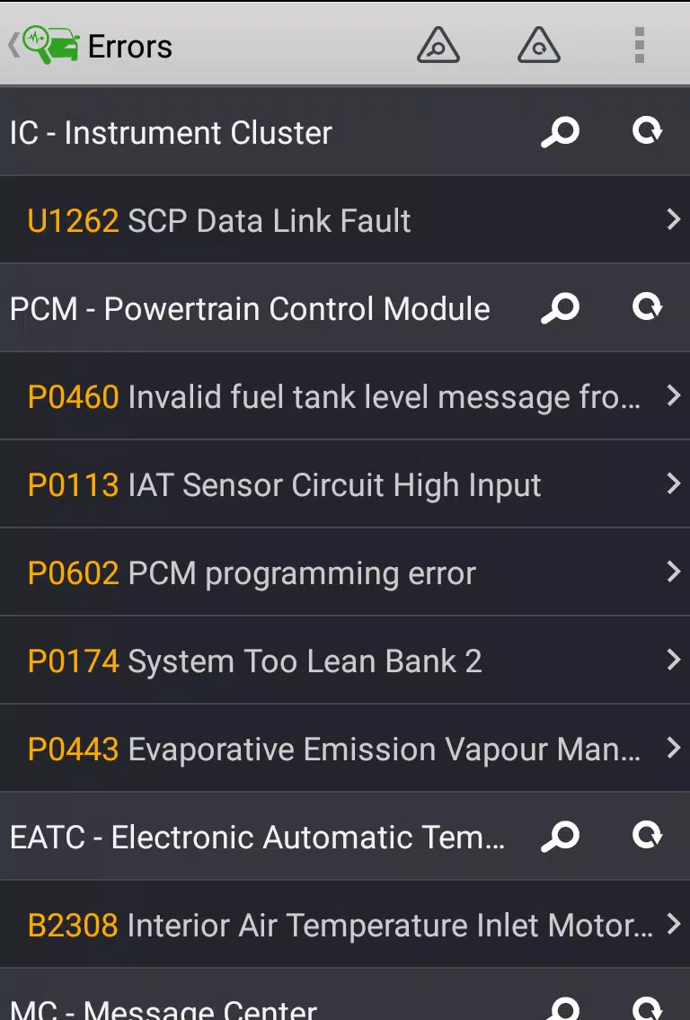 FORScan Lite Screenshot 4 