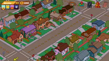 The Simpsons Lusfield Screenshot 2