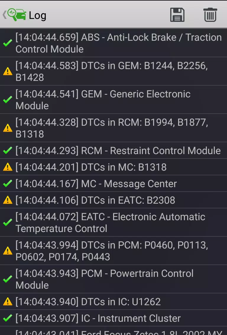 FORScan Lite Screenshot 3 