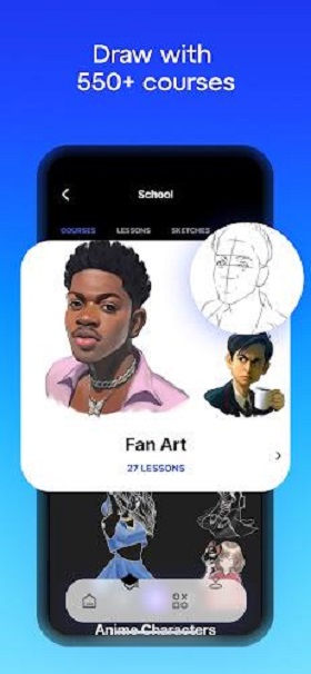 Sketchar: Learn to Draw Screenshot 1 